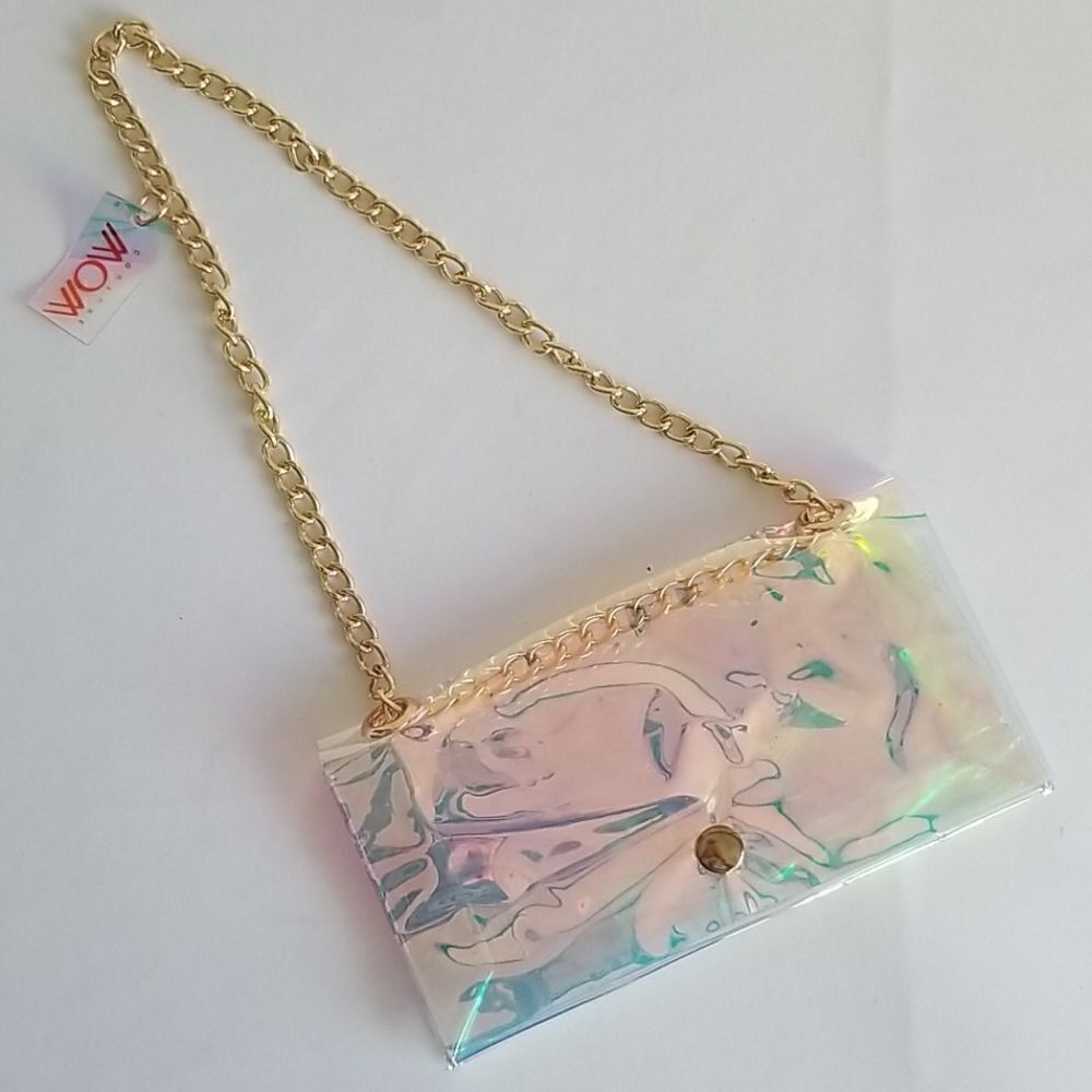 Wow Couture Iridescent Small Crossbody Bag, New